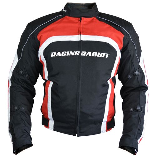 Tudo sobre 'Jaqueta Motociclista Racing Rabbit - SPITFIRE - Impermeável com Proteção'