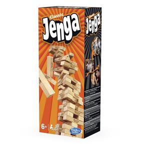 Jenga Classic Jogo Clássico de Estratégia - Hasbro