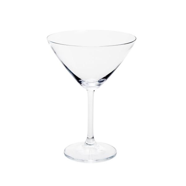 Jogo 6 Taças em Cristal para Martini Gastro 280ml - Bohemia