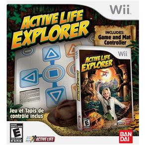 Jogo Active Life: Explorer C/ Tapete de Dança - Wii