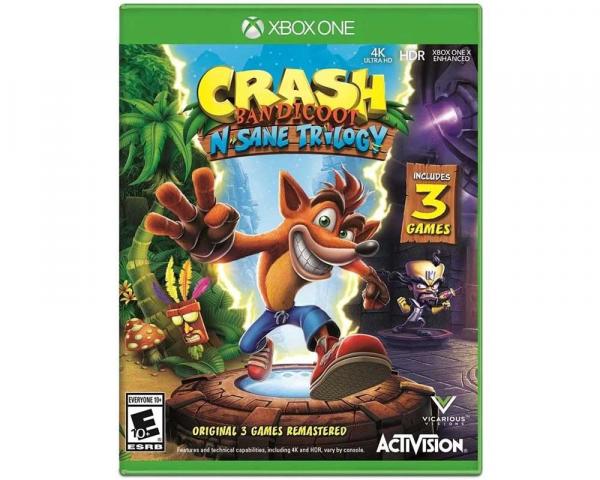 Game Crash Bandicoot Nsane Trilogy - PS4 - Activision