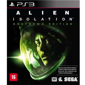 Jogo Alien Isolation Nostromo Edition - PS3