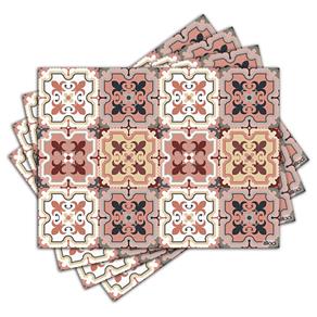 Jogo Americano - Azulejos com 4 Peças - 1151Jo