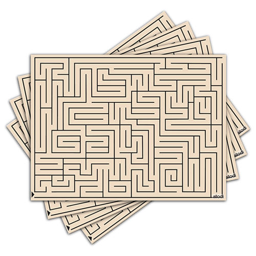 Jogo Americano - Labirinto com 4 Peças - X086Jo
