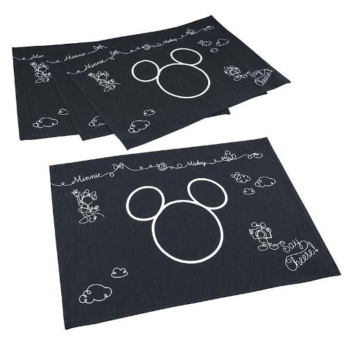 Jogo Americano Mickey e Minnie 4 Peças - Lepper