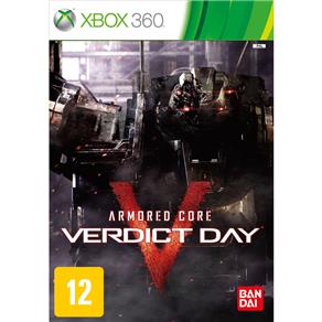 Jogo Armored Core: Veredict Day - Xbox 360