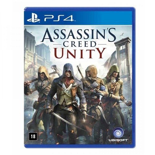 Jogo Assassins Creed Unity PS4 Ubisoft