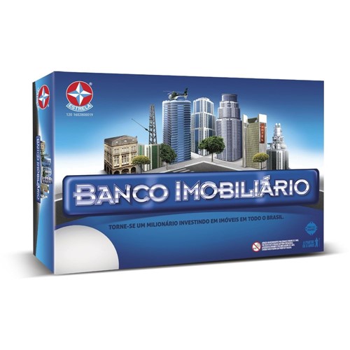 Jogo Banco Imobiliário 162887 - Estrela