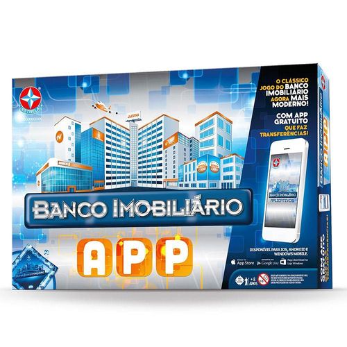 Jogo Banco Imobiliário App Clássico - Estrela