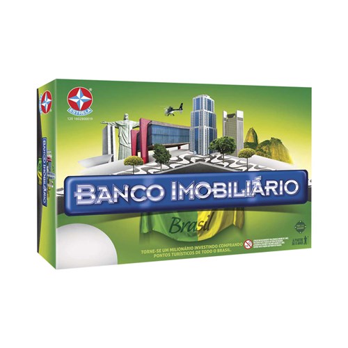 Jogo Banco Imobiliário Brasil Estrela