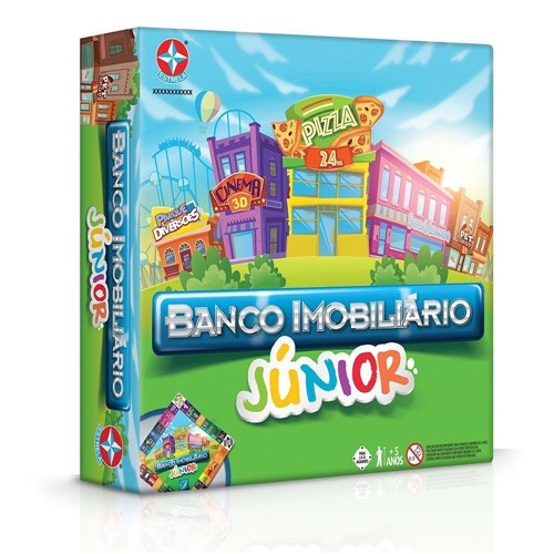 Jogo Banco Imobiliario Junior 162888 - Estrela