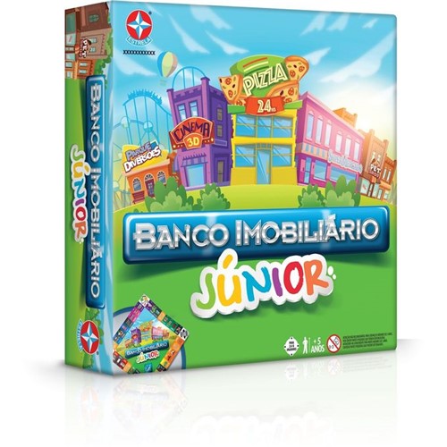 Jogo Banco Imobiliário Junior - ESTRELA