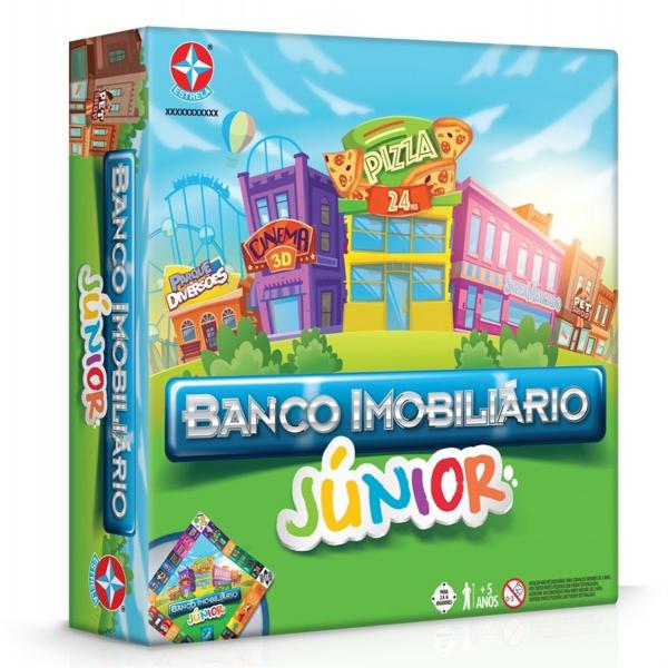 Jogo Banco Imobiliário Júnior Original Estrela