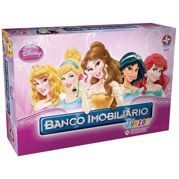 Jogo Banco Imobiliário Junior Princesas - Estrela