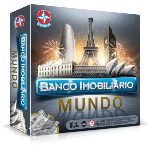 Jogo Banco Imobiliario Mundo Classico Original Estrela