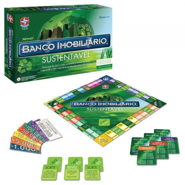 Jogo Banco Imobiliário Sustentável - Estrela