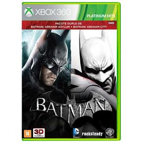 Jogo Batman: Arkham Asylum + Batman: Arkham City - Xbox 360