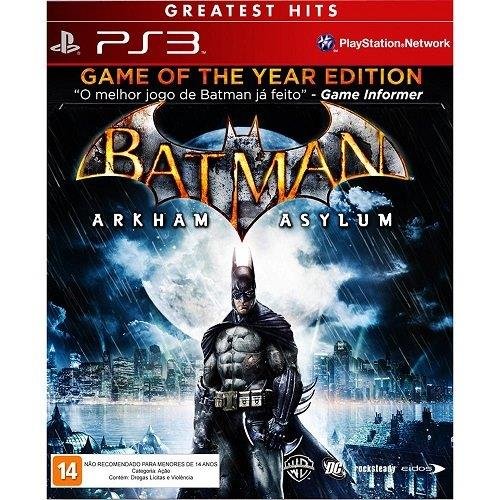 Jogo Batman: ARKHAM ASYLUM - PS3 - Warner