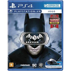 Jogo - Batman Arkham Vr - Playstation 4