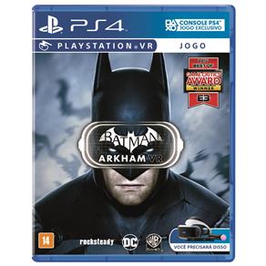 Jogo Batman Arkham VR - PS4