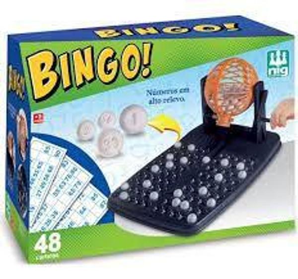 Jogo Bingo 48 Cartelas - Nig Brinquedos