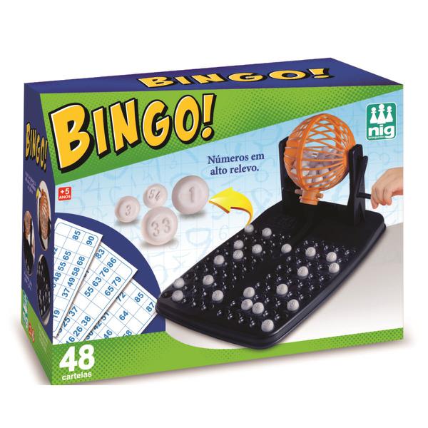 Jogo Bingo Clássico Nig Brinquedos