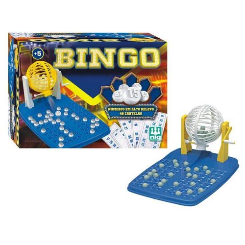 Jogo Bingo com 48 Cartelas - Nig