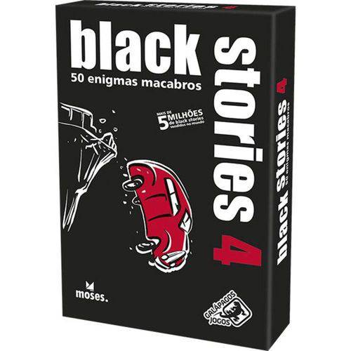 Jogo Black Stories 4 50 Enigmas Macabros Galápagos