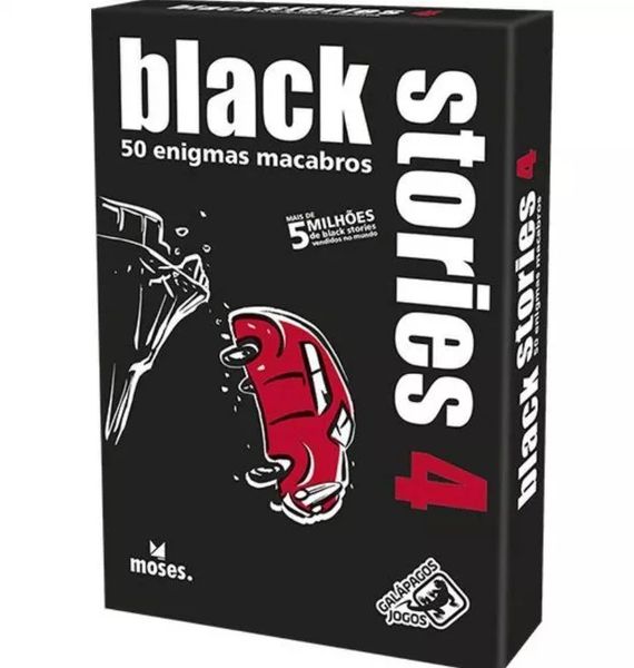 Jogo Black Stories 4 com 50 Enigmas Galápagos - Galapagos