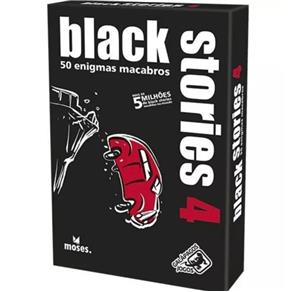 Jogo - Black Stories 4 com 50 Enigmas Galápagos