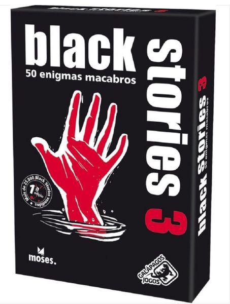 Jogo Black Stories 3 com 50 Enigmas Galápagos - Galapagos