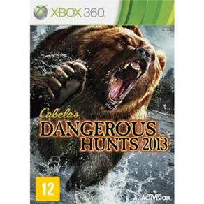 Jogo Cabela''s Dangerous Hunts 2013 - Xbox 360