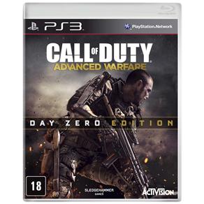 Jogo Call Of Duty Advanced Warfare Edição Day Zero - PS3