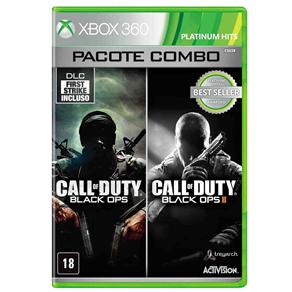 Jogo Call Of Duty: Black Ops I e II Combo - Xbox 360
