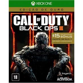 Jogo Call Of Duty Black Ops III Gold Edition - Xbox One