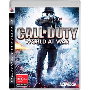 Jogo Call Of Duty World At War PS3