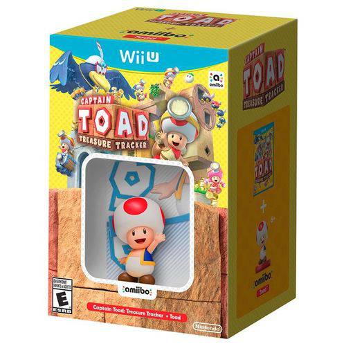 Tudo sobre 'Jogo Captain Toad: Treasure Tracker + Amiibo Toad - Wii U'