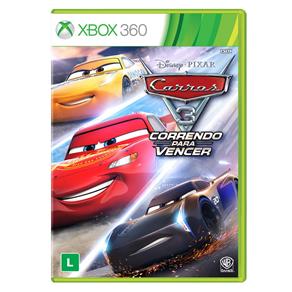 Jogo Carros 3: Correndo para Vencer - Xbox 360