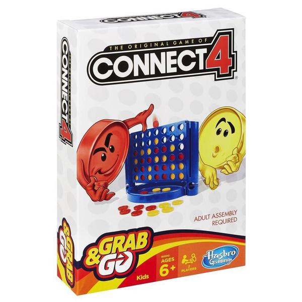 Jogo Connect 4 Grab e Go B1000 - Hasbro