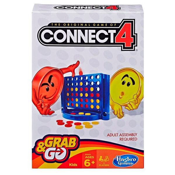 Jogo Connect 4 - Grab e Go - Hasbro