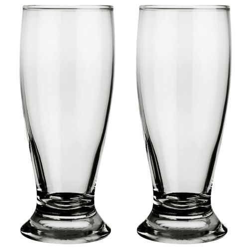 Jogo 2 Copos Tulipa para Cerveja Chopp 300ml Vidro Nadir Munich