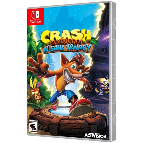 Tudo sobre 'Jogo Crash Bandicoot N. Sane Trilogy Nintendo Switch'