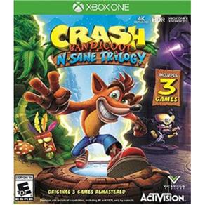 Jogo Crash Bandicoot NSane Trilogy Xbox ONE Original Lacrado