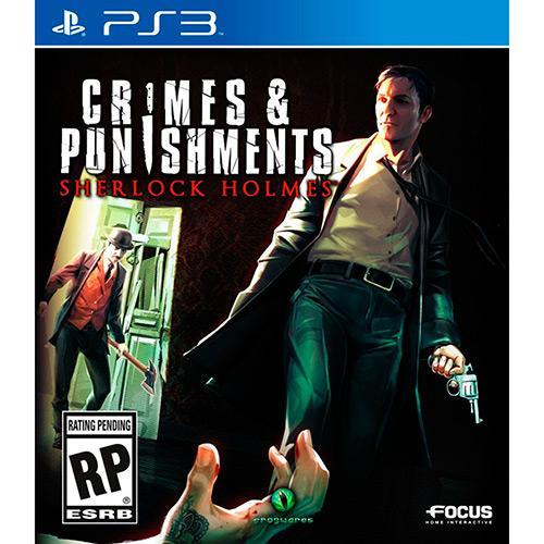 Jogo Crimes And Punishment - Sherlock Holmes - Ps3