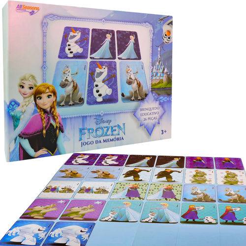 Jogo da Memória Frozen Disney - All Seasons