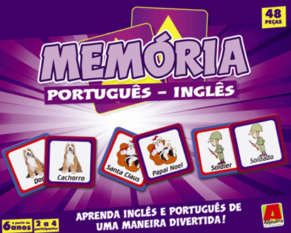 Jogo da Memória Português / Inglês