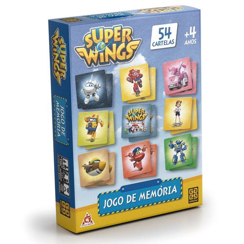 Jogo da Memória - Super Wings  - 2018 - Grow