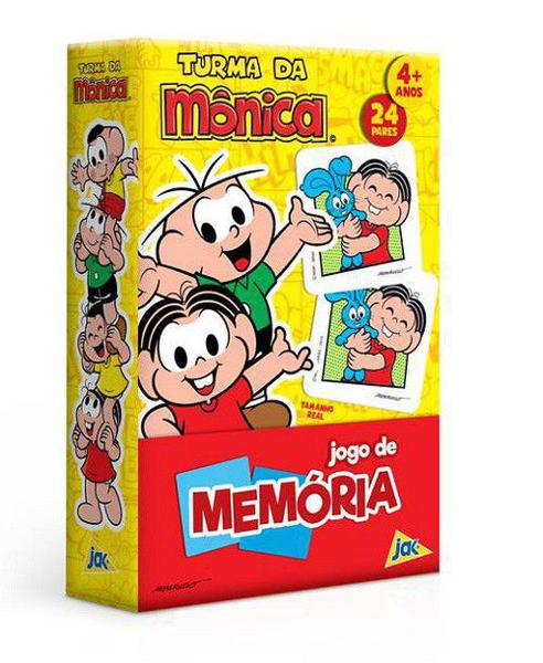 JOGO da MEMÓRIA Turma da Mônica - JAK - 24 PARES