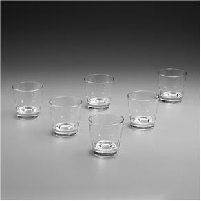 Jogo de 6 Copos Rialto Bicchiere para Whisky - Transparente