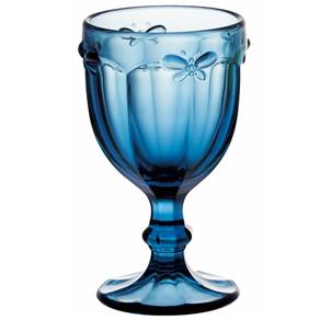 Jogo de 6 Taças Libélula Dynasty para Água Azul - AZUL ROYAL